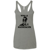 T-Shirts Venetian Grey / X-Small Chemichangas Women's Triblend Racerback Tank