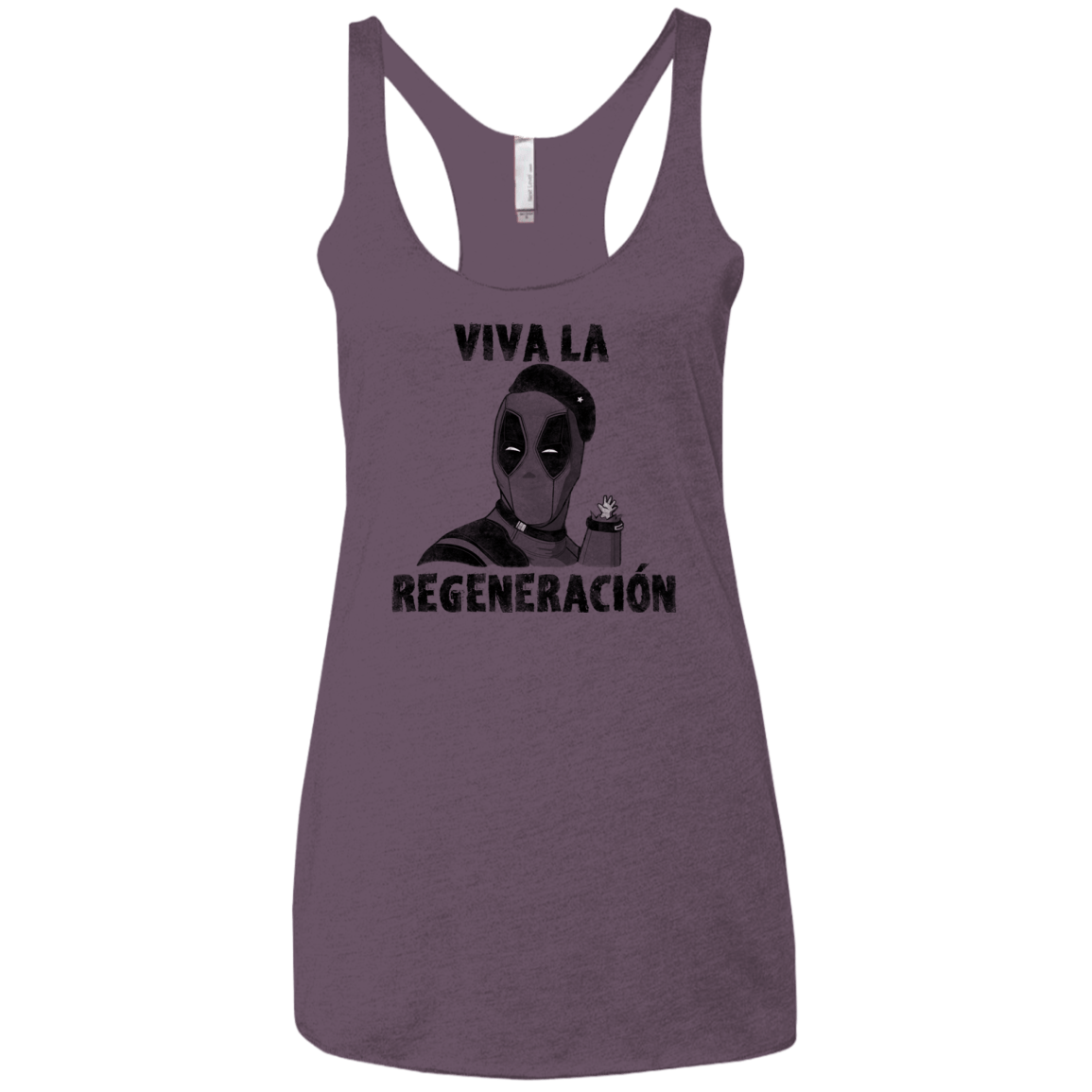 T-Shirts Vintage Purple / X-Small Chemichangas Women's Triblend Racerback Tank