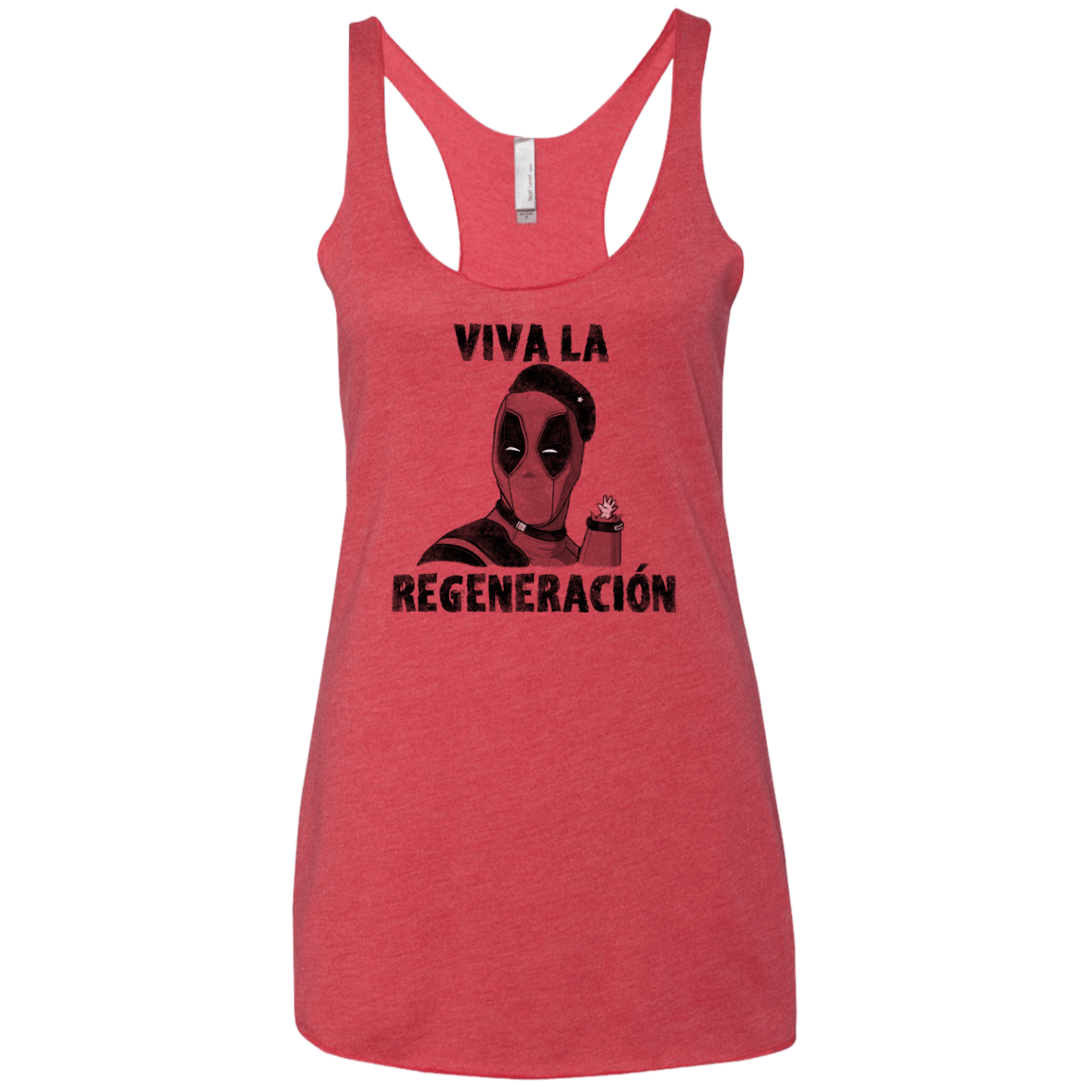 T-Shirts Vintage Red / X-Small Chemichangas Women's Triblend Racerback Tank