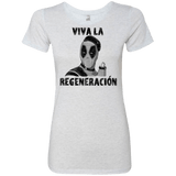T-Shirts Heather White / S Chemichangas Women's Triblend T-Shirt