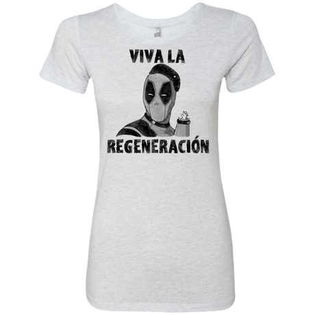 T-Shirts Heather White / S Chemichangas Women's Triblend T-Shirt