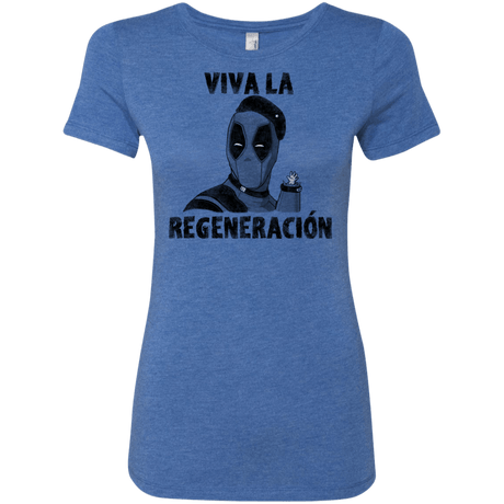 T-Shirts Vintage Royal / S Chemichangas Women's Triblend T-Shirt