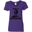 T-Shirts Purple / S Chemichangas Women's V-Neck T-Shirt