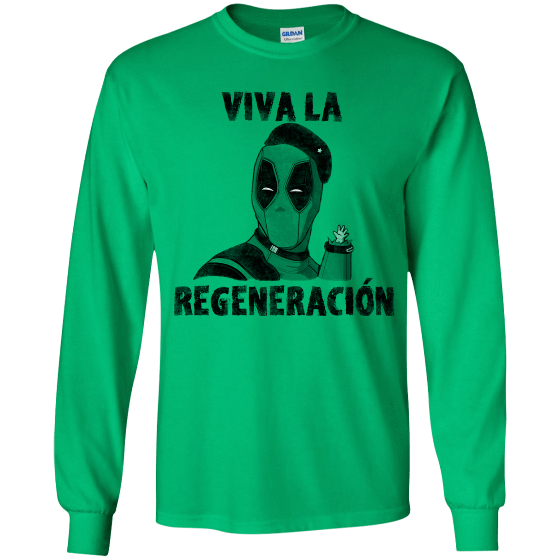 T-Shirts Irish Green / YS Chemichangas Youth Long Sleeve T-Shirt