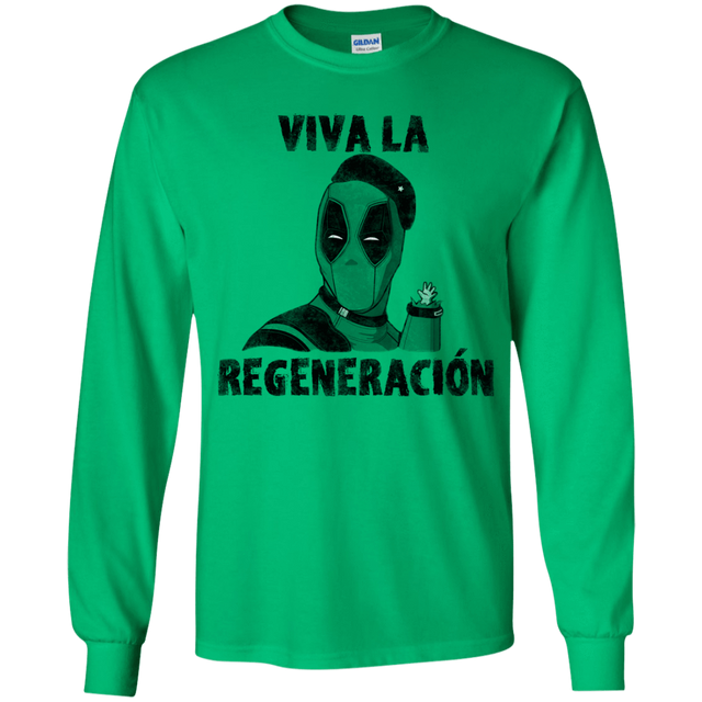 T-Shirts Irish Green / YS Chemichangas Youth Long Sleeve T-Shirt