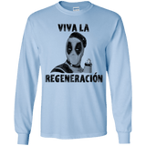 T-Shirts Light Blue / YS Chemichangas Youth Long Sleeve T-Shirt