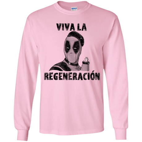 T-Shirts Light Pink / YS Chemichangas Youth Long Sleeve T-Shirt