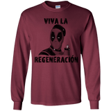 T-Shirts Maroon / YS Chemichangas Youth Long Sleeve T-Shirt