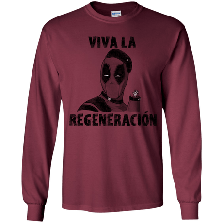 T-Shirts Maroon / YS Chemichangas Youth Long Sleeve T-Shirt