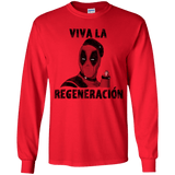 T-Shirts Red / YS Chemichangas Youth Long Sleeve T-Shirt