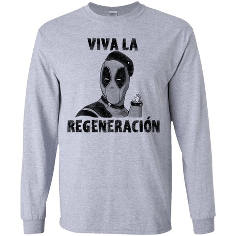 T-Shirts Sport Grey / YS Chemichangas Youth Long Sleeve T-Shirt