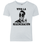 T-Shirts Heather White / YXS Chemichangas Youth Triblend T-Shirt