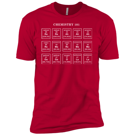 T-Shirts Red / YXS Chemistry Lesson Boys Premium T-Shirt