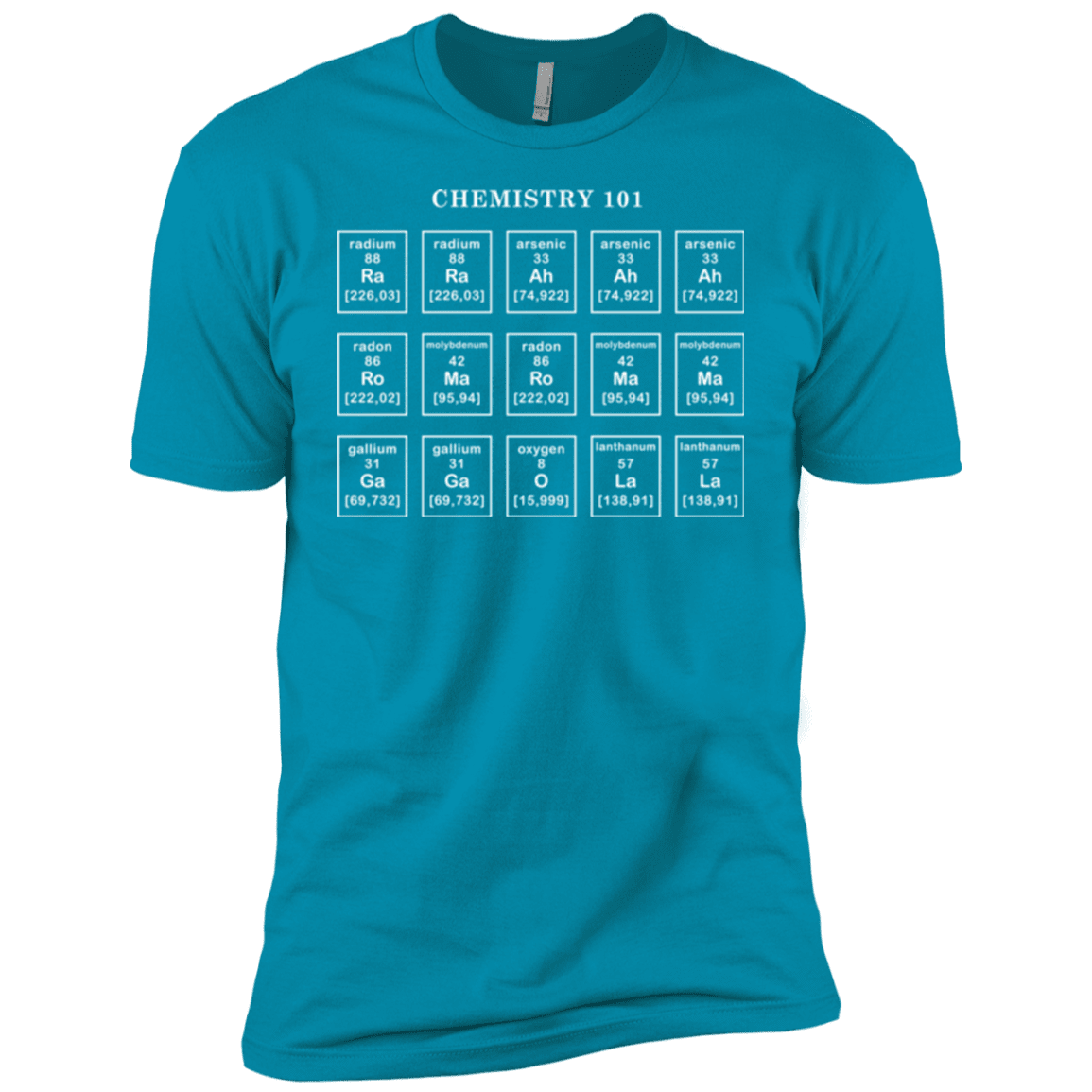 T-Shirts Turquoise / YXS Chemistry Lesson Boys Premium T-Shirt