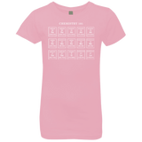 T-Shirts Light Pink / YXS Chemistry Lesson Girls Premium T-Shirt