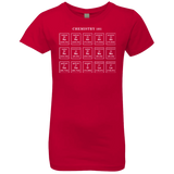 T-Shirts Red / YXS Chemistry Lesson Girls Premium T-Shirt