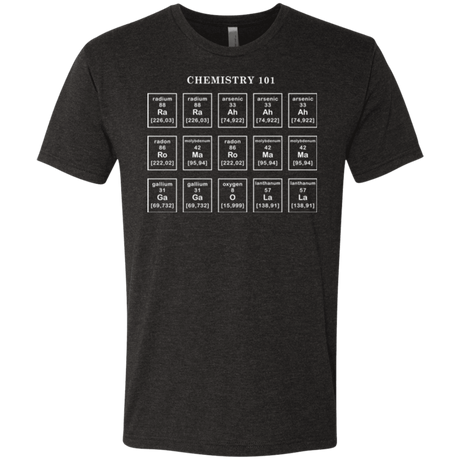 T-Shirts Vintage Black / Small Chemistry Lesson Men's Triblend T-Shirt