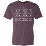 T-Shirts Vintage Purple / Small Chemistry Lesson Men's Triblend T-Shirt