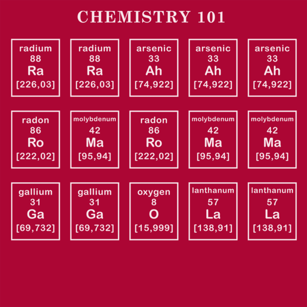 T-Shirts Chemistry Lesson T-Shirt