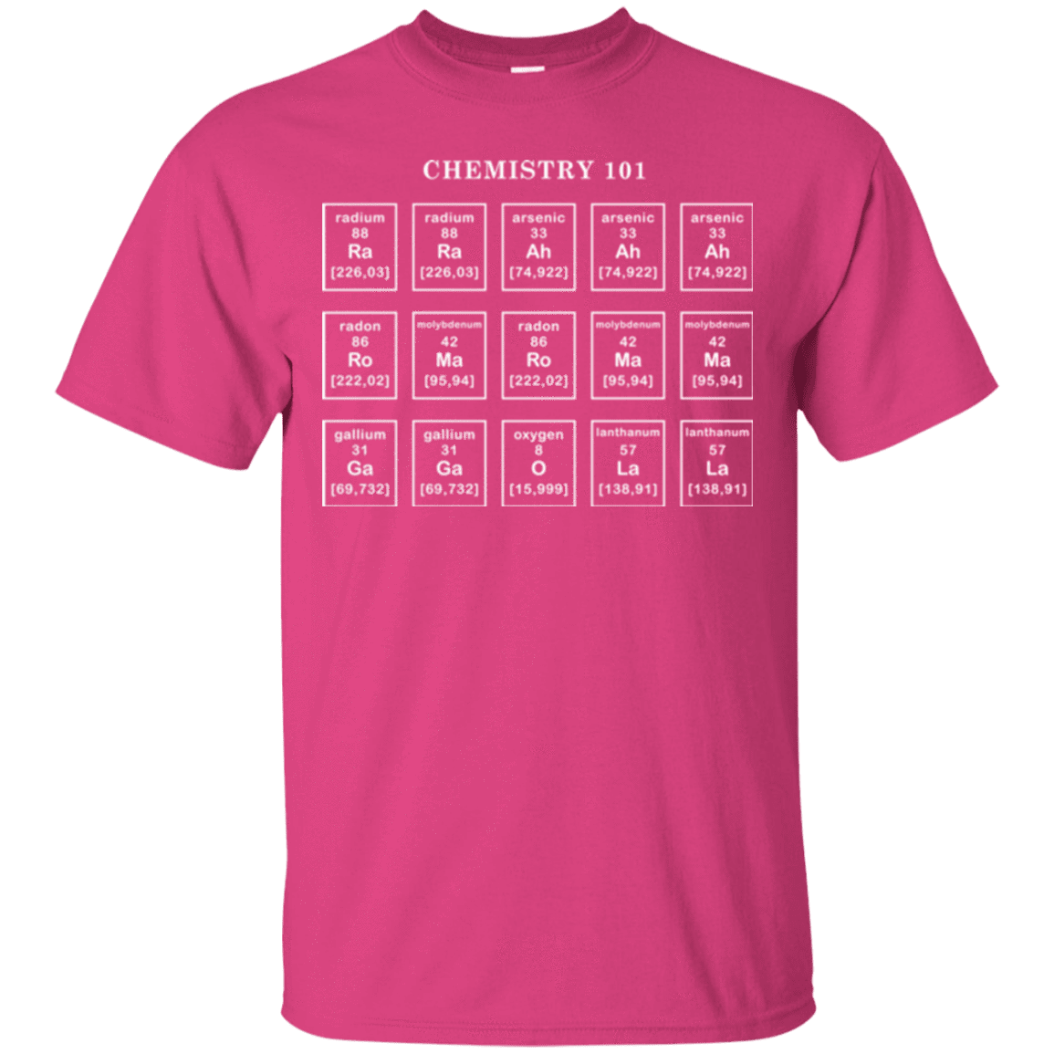 T-Shirts Heliconia / Small Chemistry Lesson T-Shirt