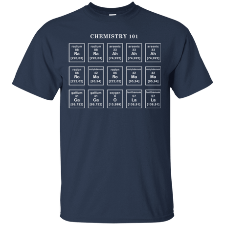 T-Shirts Navy / Small Chemistry Lesson T-Shirt