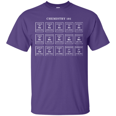 T-Shirts Purple / Small Chemistry Lesson T-Shirt