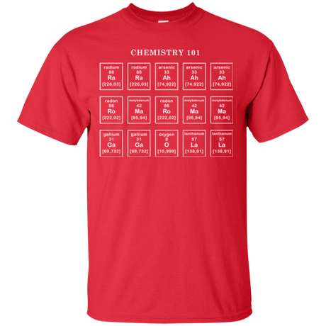 T-Shirts Red / Small Chemistry Lesson T-Shirt