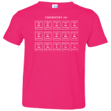 T-Shirts Hot Pink / 2T Chemistry Lesson Toddler Premium T-Shirt