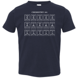 T-Shirts Navy / 2T Chemistry Lesson Toddler Premium T-Shirt