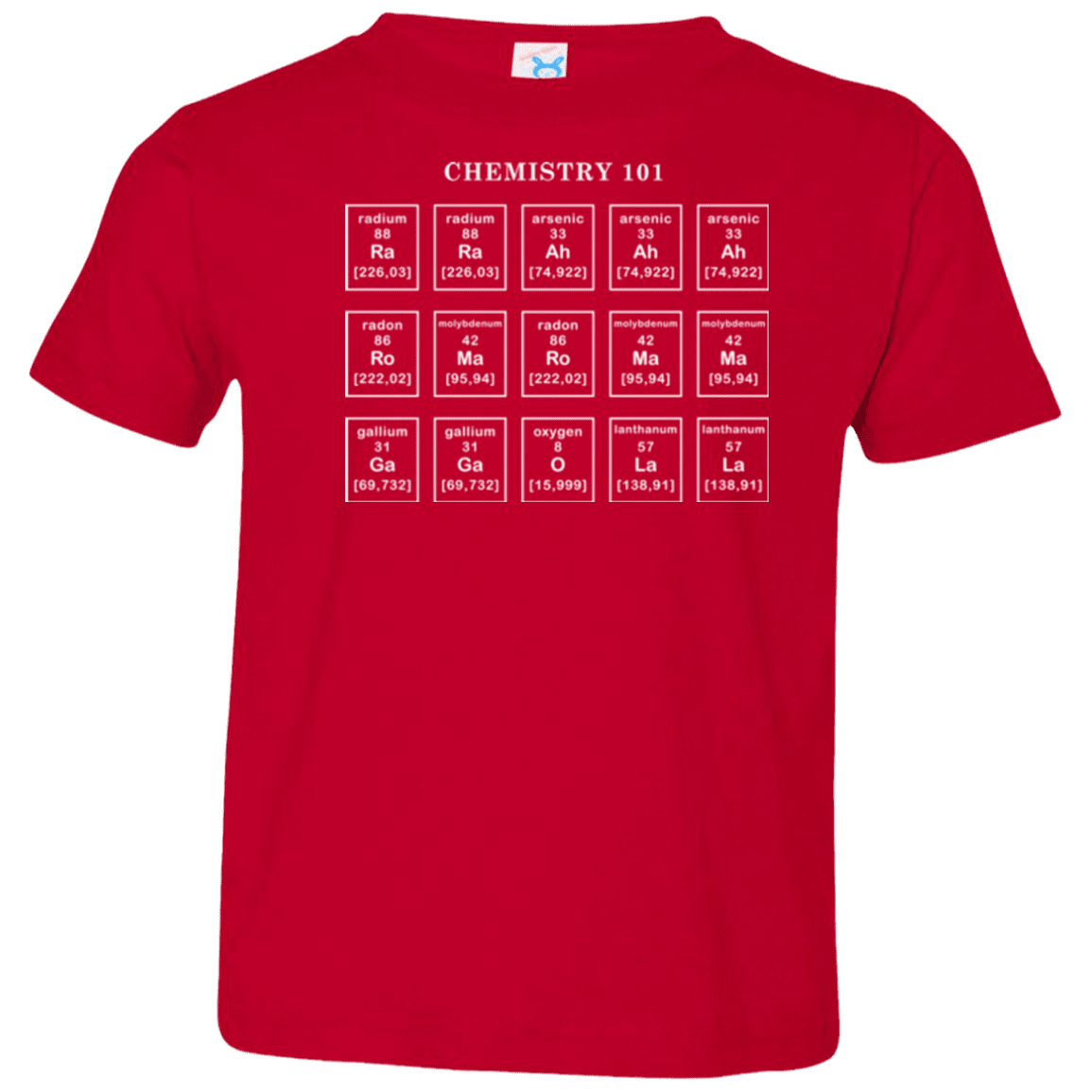 T-Shirts Red / 2T Chemistry Lesson Toddler Premium T-Shirt