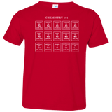 T-Shirts Red / 2T Chemistry Lesson Toddler Premium T-Shirt