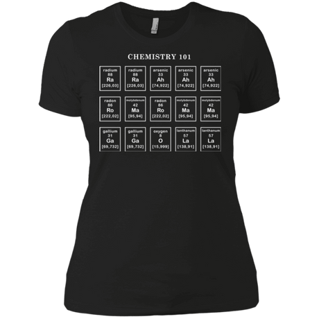 T-Shirts Black / X-Small Chemistry Lesson Women's Premium T-Shirt