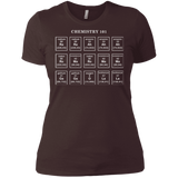 T-Shirts Dark Chocolate / X-Small Chemistry Lesson Women's Premium T-Shirt