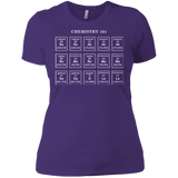 T-Shirts Purple / X-Small Chemistry Lesson Women's Premium T-Shirt