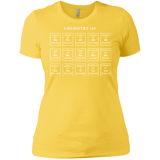 T-Shirts Vibrant Yellow / X-Small Chemistry Lesson Women's Premium T-Shirt