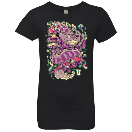 T-Shirts Black / YXS Cheshire Dragon Girls Premium T-Shirt