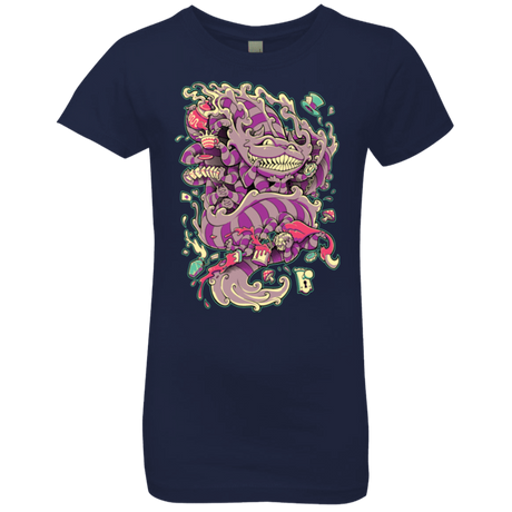 T-Shirts Midnight Navy / YXS Cheshire Dragon Girls Premium T-Shirt