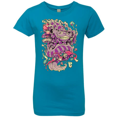 T-Shirts Turquoise / YXS Cheshire Dragon Girls Premium T-Shirt