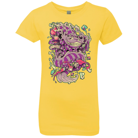 T-Shirts Vibrant Yellow / YXS Cheshire Dragon Girls Premium T-Shirt