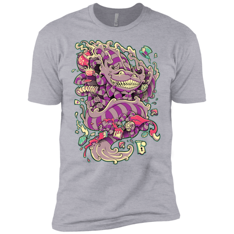 T-Shirts Heather Grey / X-Small Cheshire Dragon Men's Premium T-Shirt