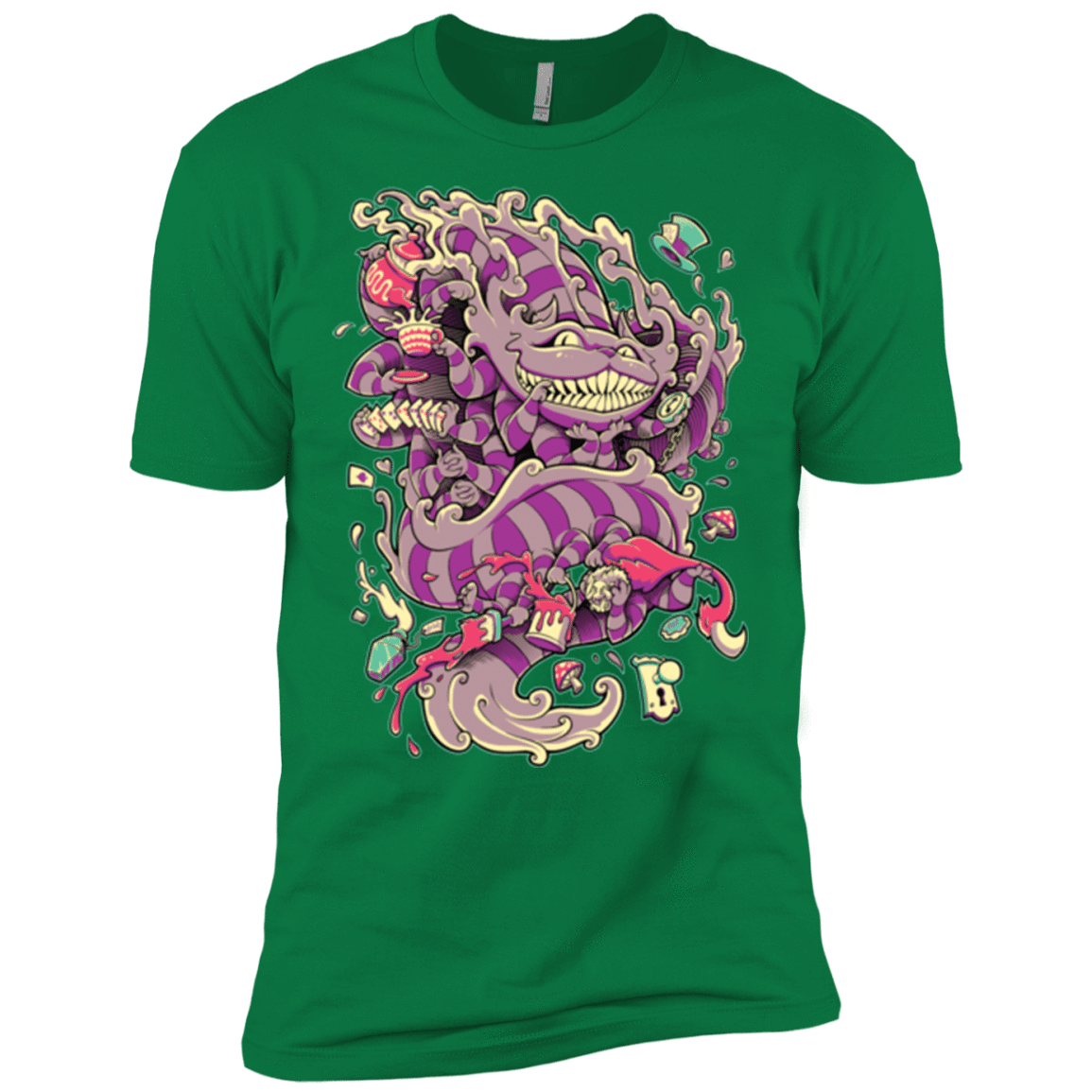 T-Shirts Kelly Green / X-Small Cheshire Dragon Men's Premium T-Shirt