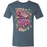 T-Shirts Indigo / Small Cheshire Dragon Men's Triblend T-Shirt