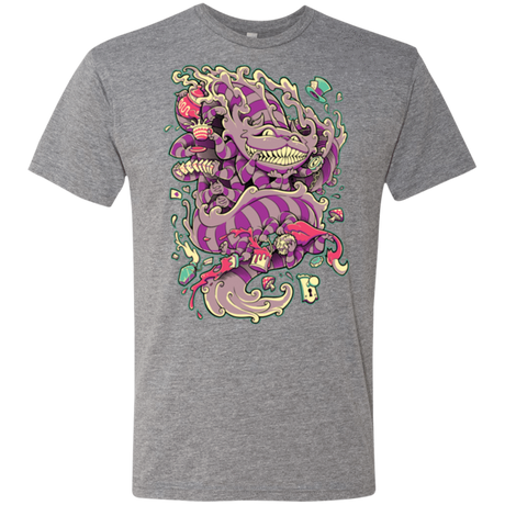 T-Shirts Premium Heather / Small Cheshire Dragon Men's Triblend T-Shirt