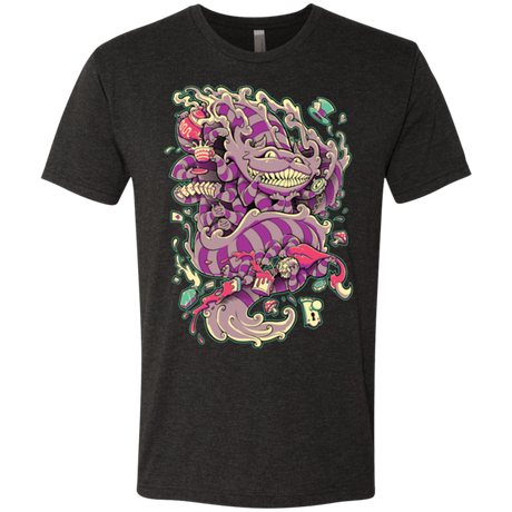 T-Shirts Vintage Black / Small Cheshire Dragon Men's Triblend T-Shirt