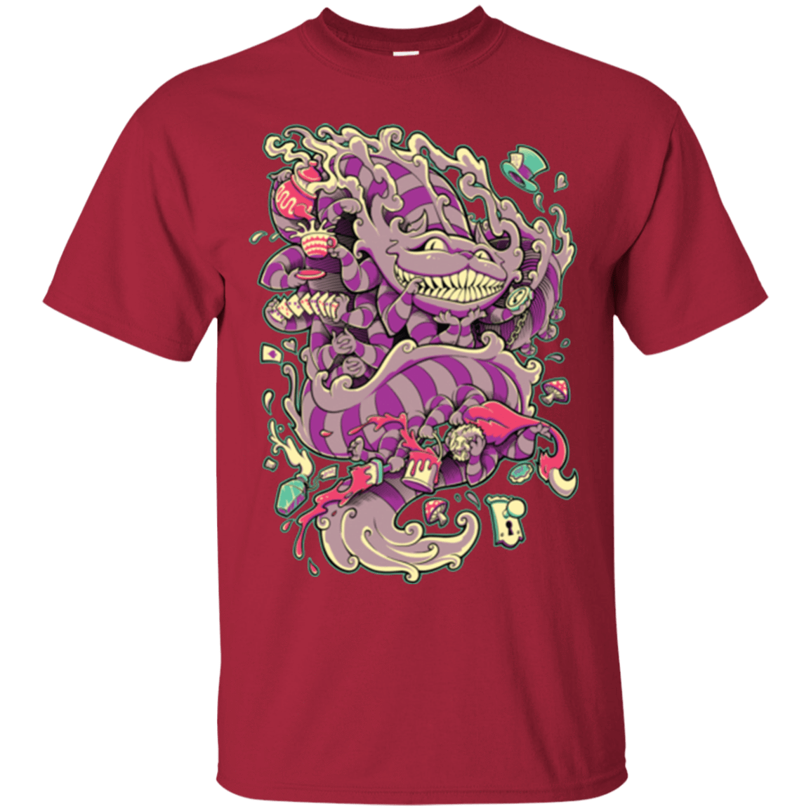 T-Shirts Cardinal / Small Cheshire Dragon T-Shirt