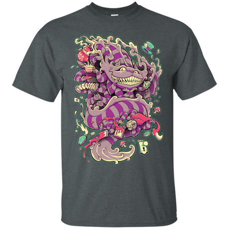 T-Shirts Dark Heather / Small Cheshire Dragon T-Shirt