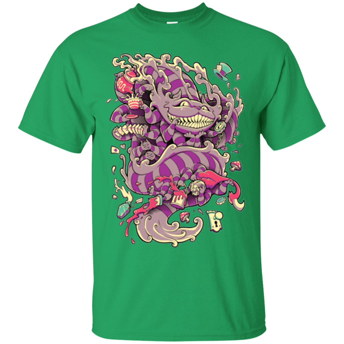 T-Shirts Irish Green / Small Cheshire Dragon T-Shirt