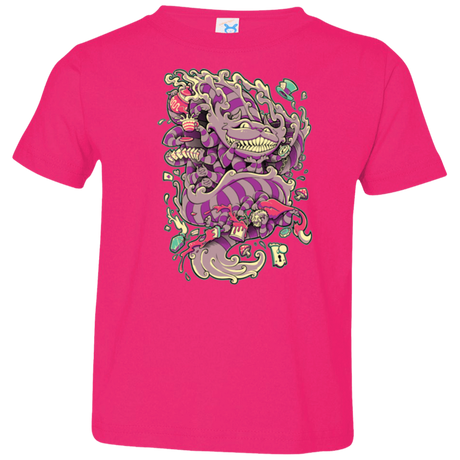 T-Shirts Hot Pink / 2T Cheshire Dragon Toddler Premium T-Shirt