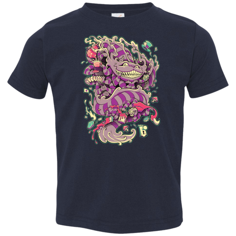 T-Shirts Navy / 2T Cheshire Dragon Toddler Premium T-Shirt