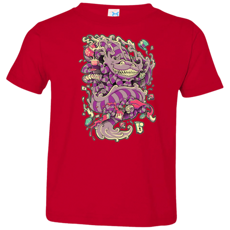 T-Shirts Red / 2T Cheshire Dragon Toddler Premium T-Shirt